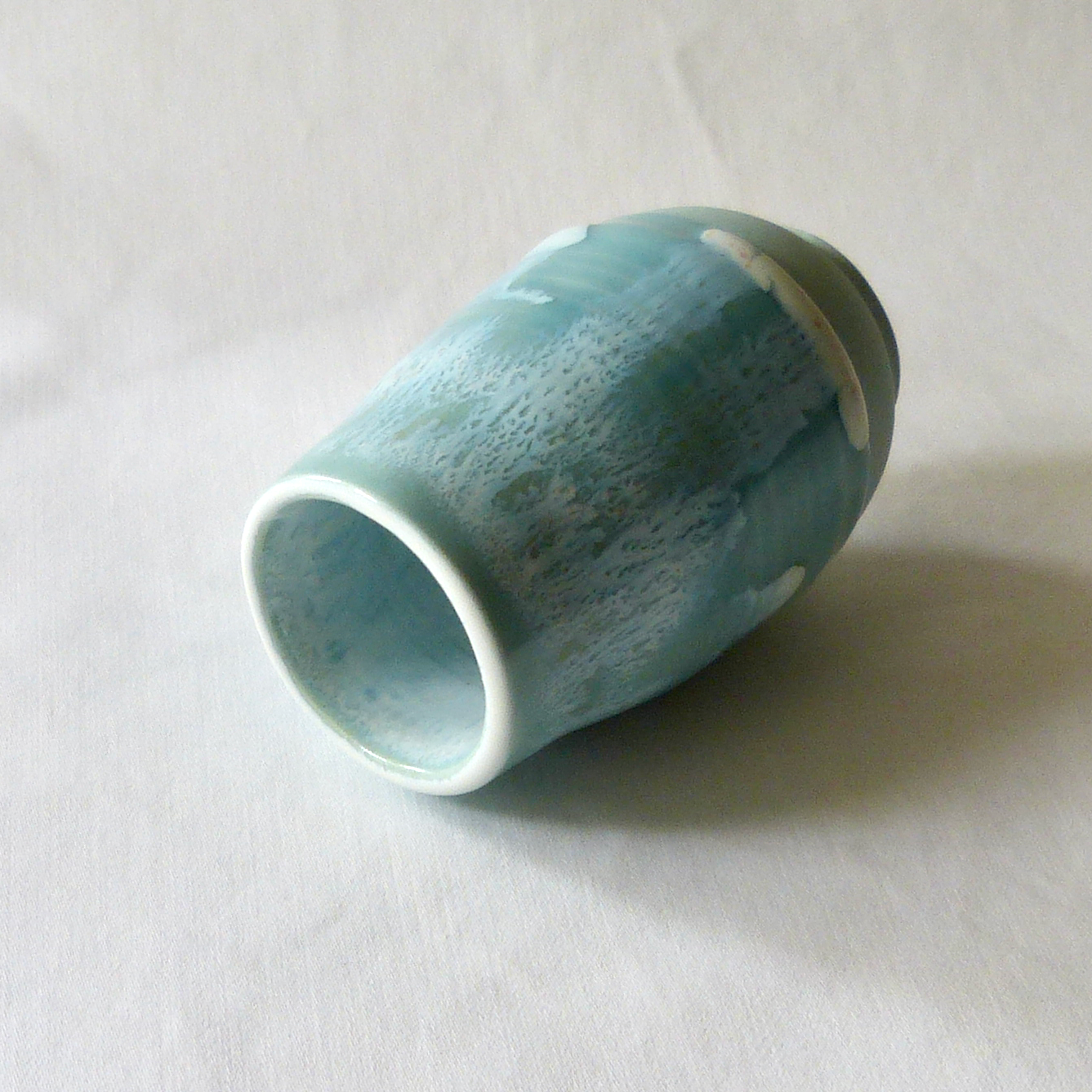 Blue Bud Turquoise Blue Bud Vase for Your Favorite Little Buds