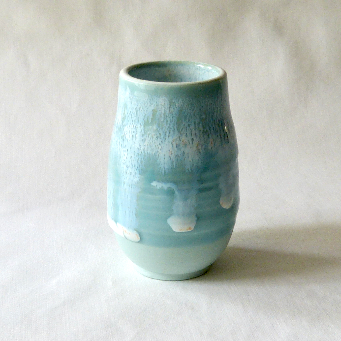Blue Bud Turquoise Blue Bud Vase for Your Favorite Little Buds