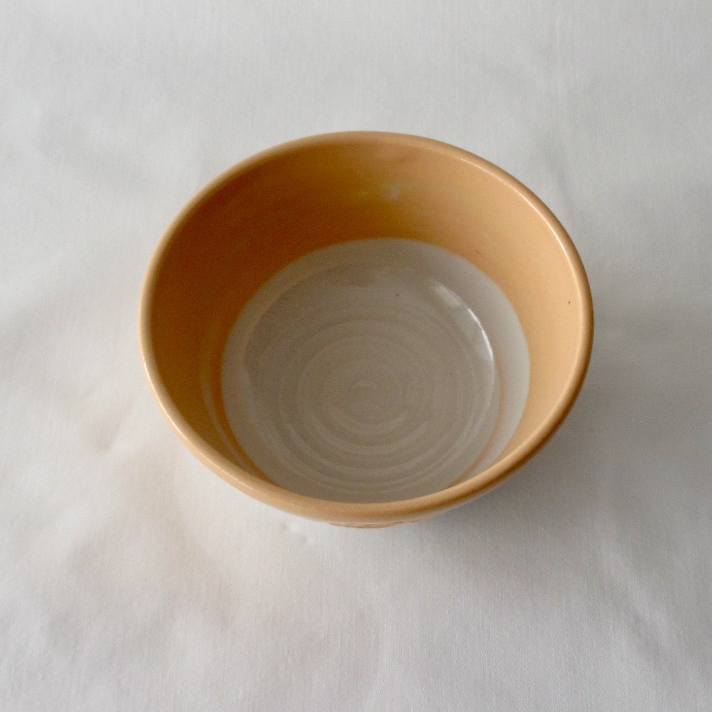 Hand-carved Flowers on a Wheel-thrown Neriage Bowl