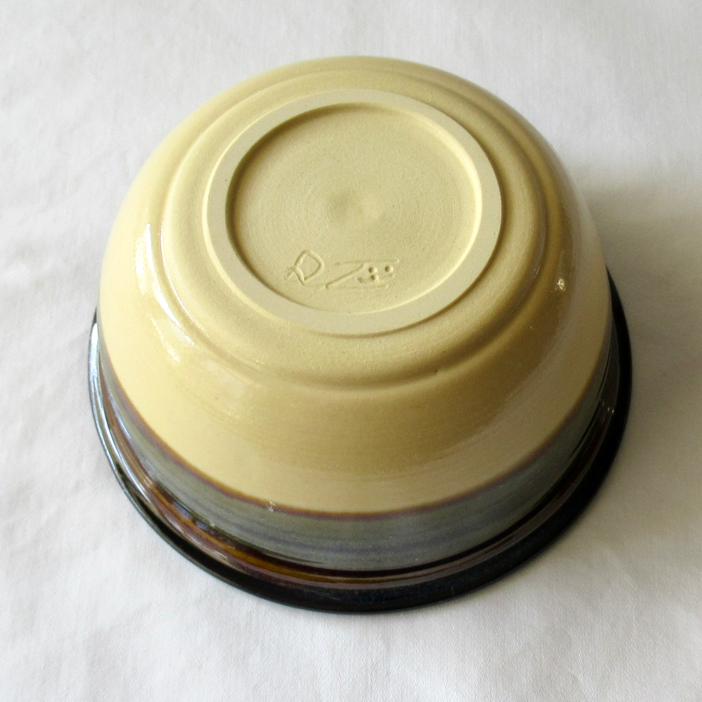 A Wheel-thrown and Hand Glazed Small Fruit Bowl