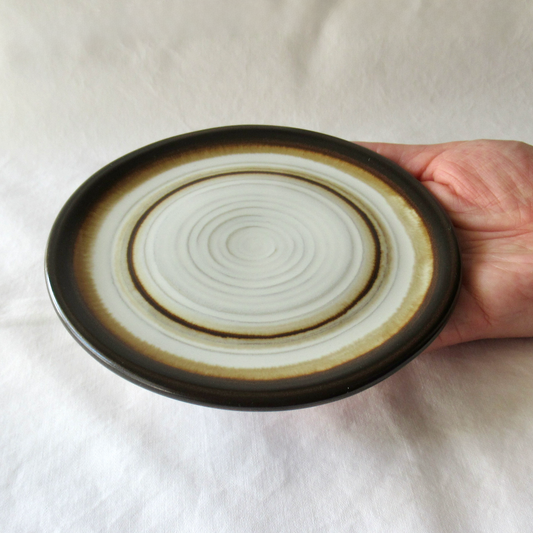 A Hand Glazed Wheel-thrown Appetizer Plate