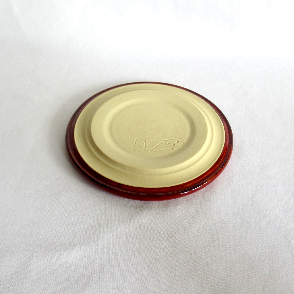 Wheel-thrown Speckled Small Ceramic Colored Porcelain Plate
