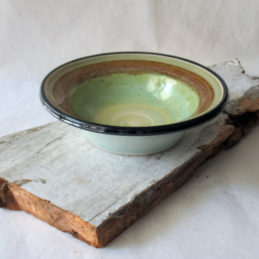 A Celadon Glazed Flared Rimmed Bowl
