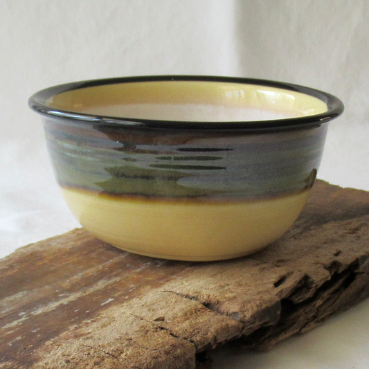 A Wheel-thrown and Hand Glazed Small Fruit Bowl