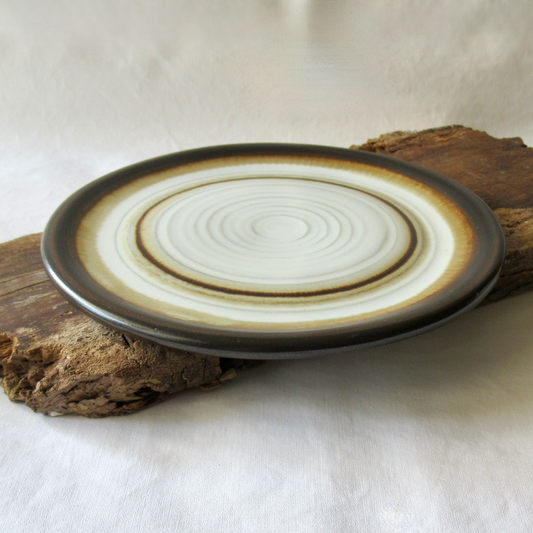 A Hand Glazed Wheel-thrown Appetizer Plate