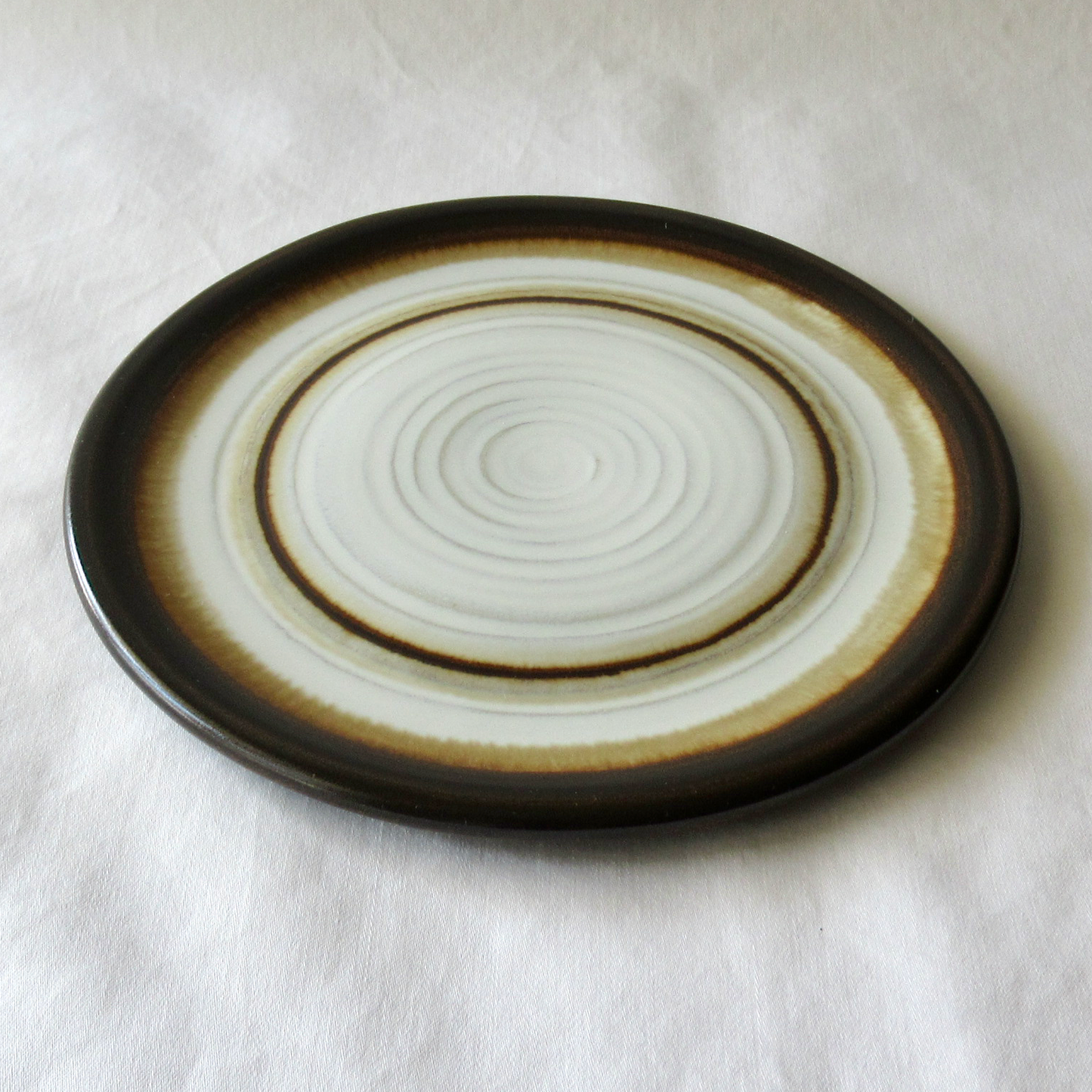 A Hand Glazed Wheel-thrown Appetizer Plate