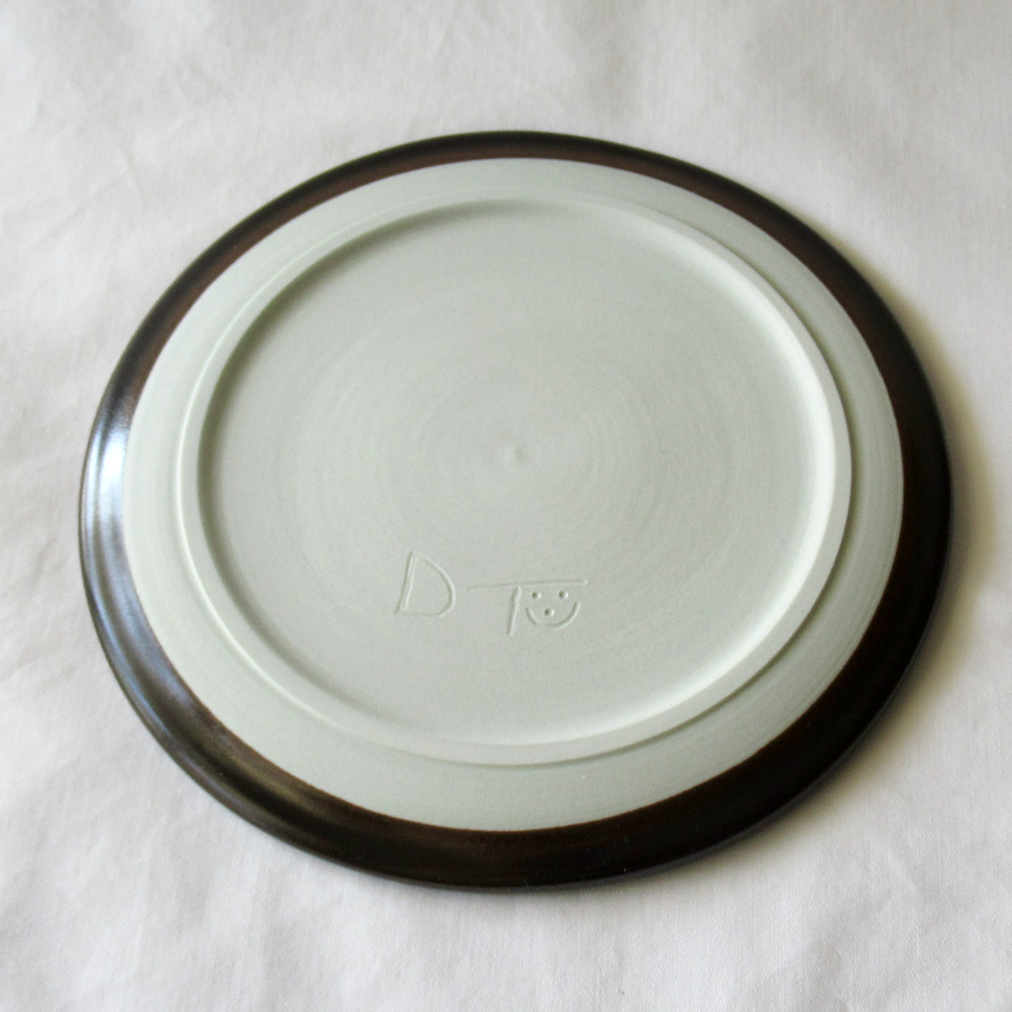 A Hand Glazed Wheel-thrown Appetizer Plate